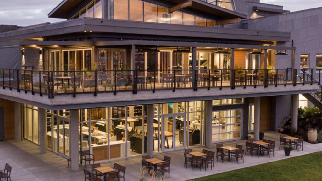 Modest Butcher winery restaurant is one of the top 5 winer dinners in the Okanagan
