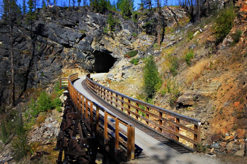 Kelowna is a beautiful place for hikes and adventures, like Myra Canyon!