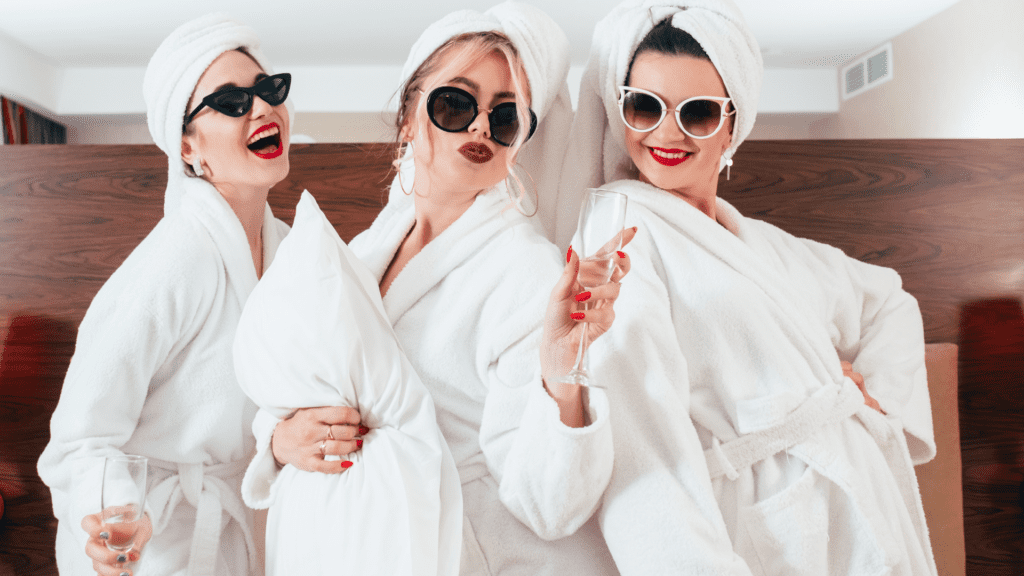 Get away from your day to day for a hotel staycation with the girls for your next BFF Date