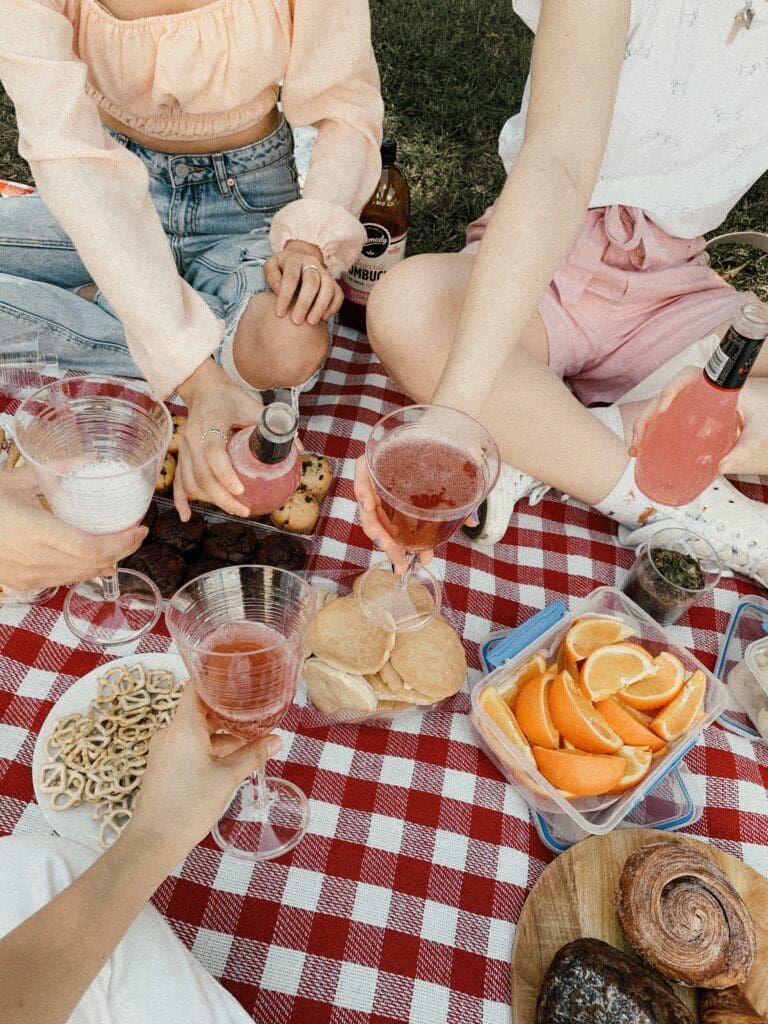 Go for a picnic and enjoy some yummy treats and sunshine with your crew.