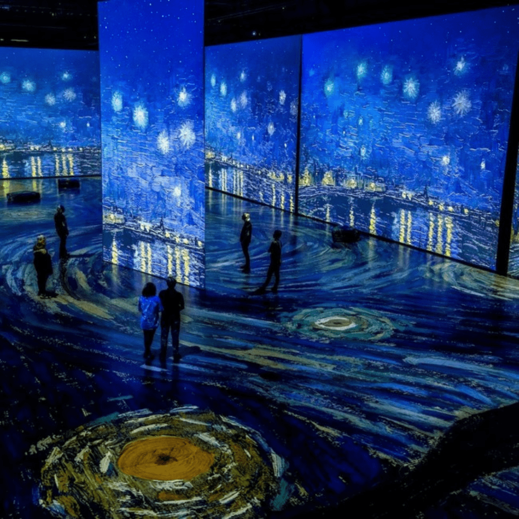 The Starry Night at Beyond Van Gogh 