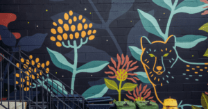 city mural