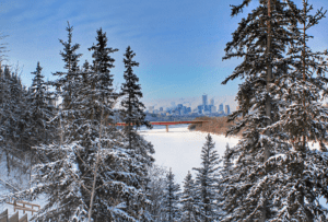 edmonton winter
