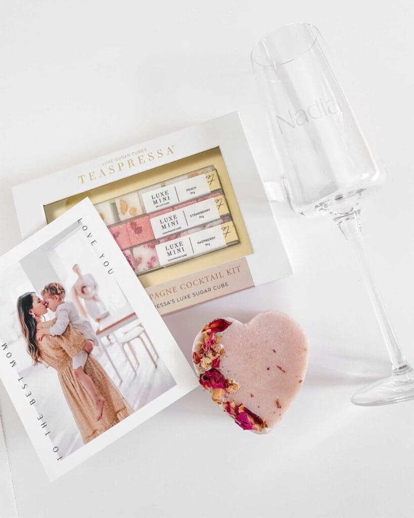 An image of The Champagne Party Gift Box by Curated For You.