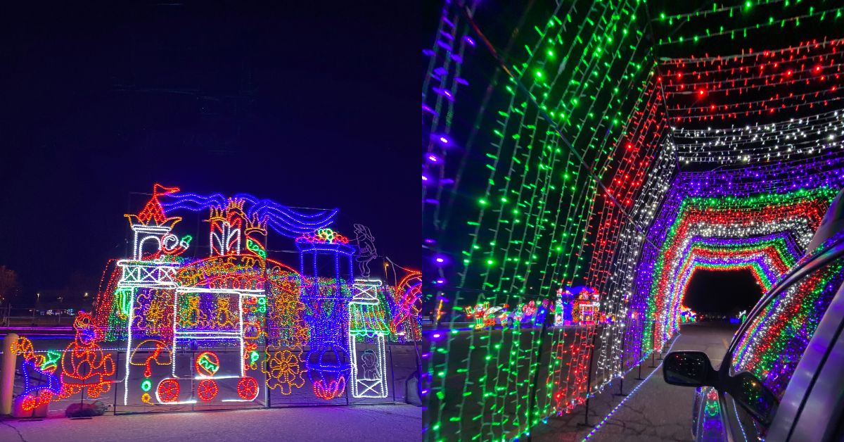 This GTA DriveThru Holiday Light Show Has Two Million Twinkling Decorations datenight