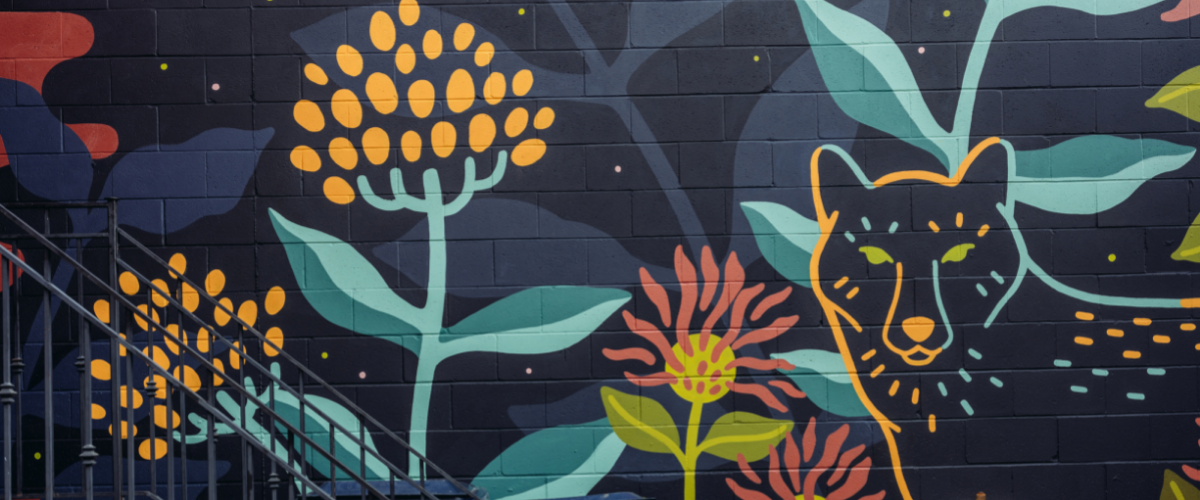 city mural