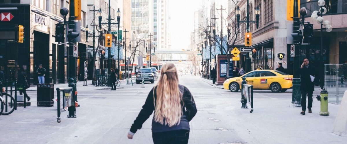Woman in Calgary
