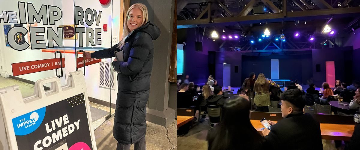 Have a date night at The Improv Centre on Granville Island in Vancouver. Their date night show happens every Thursday.