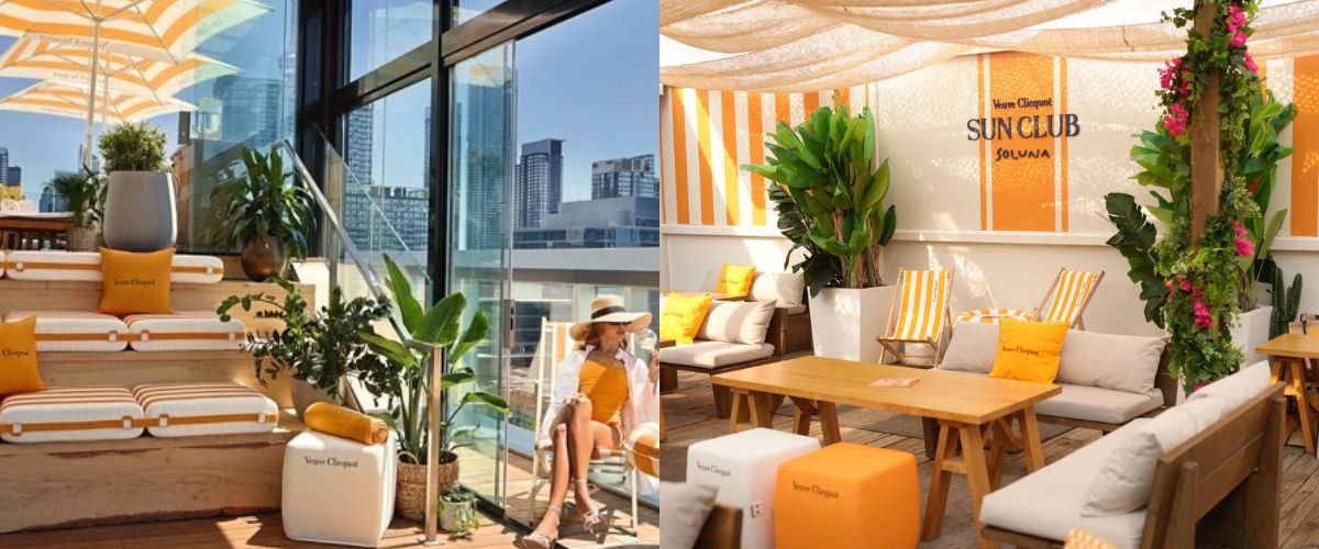 sun club by veuve cliquot at soluna and 1 hotel toronto