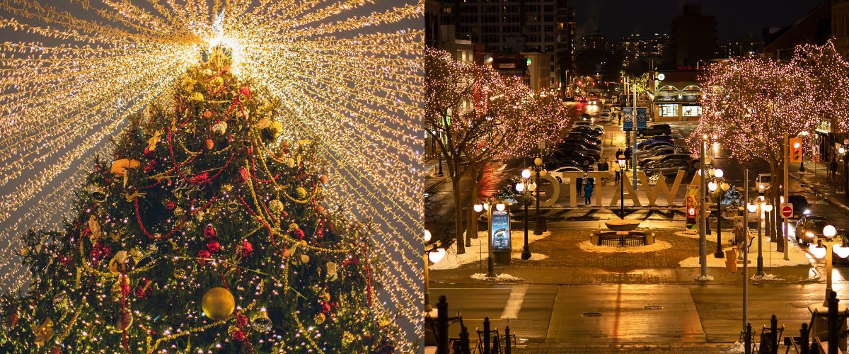 datenight - Holiday Lights in Ottawa